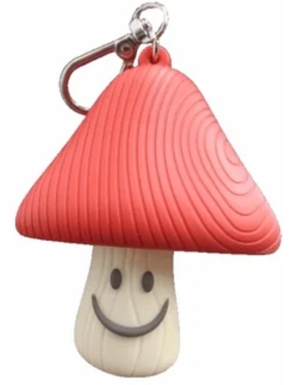 Bath & Body Works Smiley Mushroom PocketBac Holder Keychain